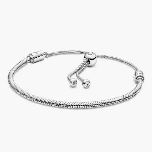 Pandora Snake Chain Slider Bracelet - Picture 2 of 4